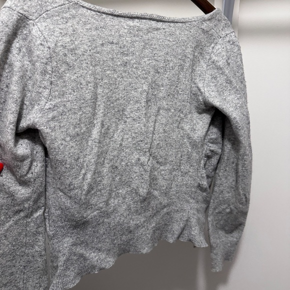 Le Chateau Grey Button Cardigan - Picture 4 of 4